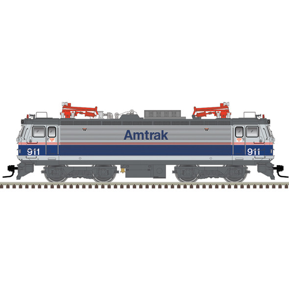 Atlas Master 10004631 - EMD AEM-7 (DC Silent) Amtrak (AMTK) 911 Phase IV - HO Scale