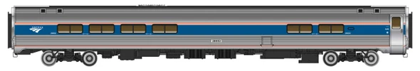 PRE-ORDER: Walthers Proto 920-11271 - 85' Amfleet II Lounge Amtrak (AMTK) Phase VI #28002 - HO Scale