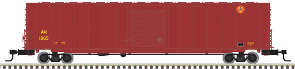 Atlas Master 20007814 - 60' Auto Parts Box Car Arkansas and Missouri (Brown/White/Yellow) 1066 - HO Scale