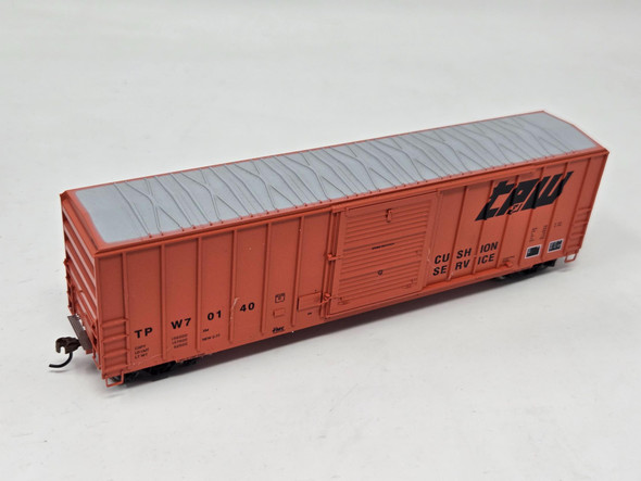 Pre-Owned: Athearn Ready to Roll 50' FMC 5347 Box Car Toledo, Peoria and Western (TPW) 70141 - HO Scale
