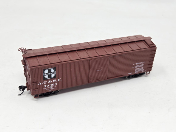 Pre-Owned:  40' Boxcar Atchison, Topeka and Santa Fe (ATSF) 39390 - HO Scale