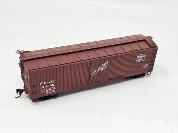 Pre-Owned:  40' Boxcar Chicago, Burlington & Quincy (CB&Q) 120602 - HO Scale