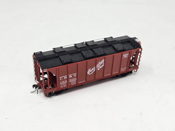 Pre-Owned: Kadee 1958 Cu Ft Hopper Chicago, Burlington & Quincy (CB&Q) 180630 - HO Scale