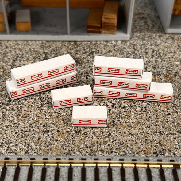 Jackson Railcar N62067 - Lumber Bundles with Wraps (17 pck)  - N Scale Kit