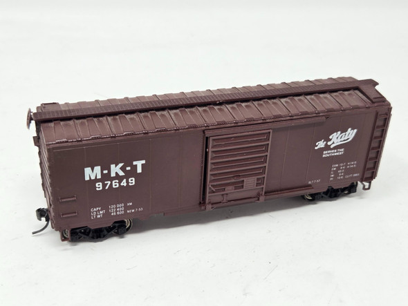 Pre-Owned:  40' Boxcar Katy 97649 - HO Scale