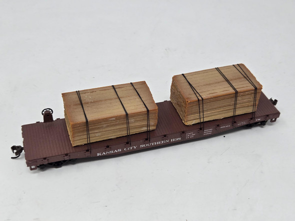 Pre-Owned: Athearn 40' Flat Car Kansas City Southern 1138 - HO Scale