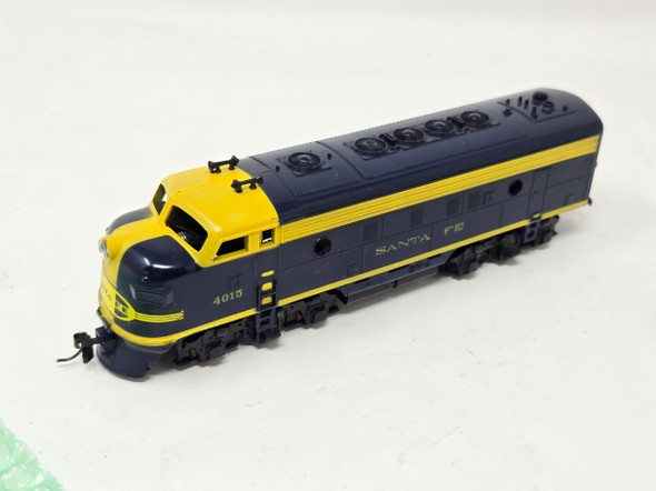 Pre-Owned: Tyco EMD F3 (DC Silent) Santa Fe 4015 - HO Scale