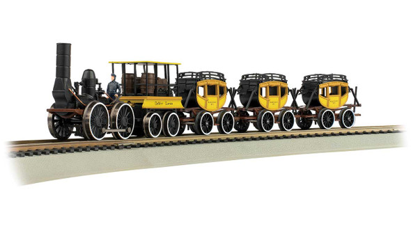 Bachmann 00790 - DeWitt Clinton Starter Train Set (DC Silent)  - HO Scale