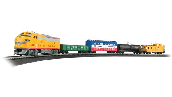 Bachmann 00791 - Golden Spike Starter Train Se (DC Silent) Union Pacific (UP) x1482 - HO Scale