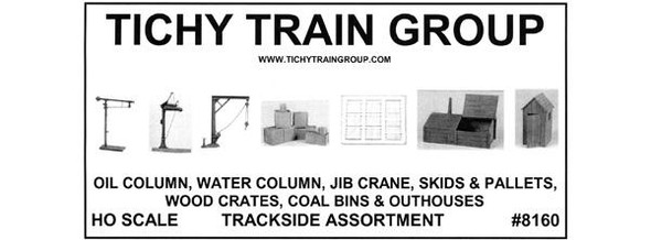 Tichy Train Group 8160 - Trackside Assortment - HO Scale