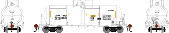 PRE-ORDER: Athearn Genesis 3316 - UTC 13K Gallon Acid Tank Car DuPont (DUPX) 14791 - HO Scale