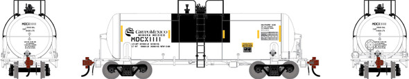 PRE-ORDER: Athearn Genesis 3304 - UTC 13K Gallon Acid Tank Car Grupo Mexico (MDCX) 1111 - HO Scale