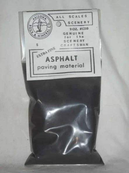 Arizona Rock and Mineral 1210 - Extra Fine Asphalt Paving Material (12 Oz Bag)  - Multi Scale
