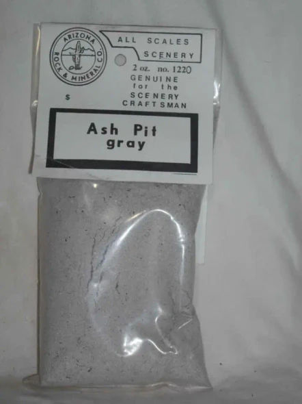 Arizona Rock and Mineral 1220 - Ash (12 Oz Bag)  - Multi Scale
