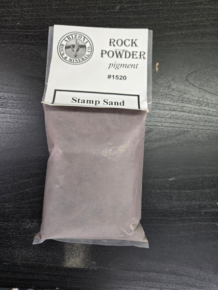 Arizona Rock and Mineral 1520 - Stamp Sand powder (12 Oz Bag)  - Multi Scale