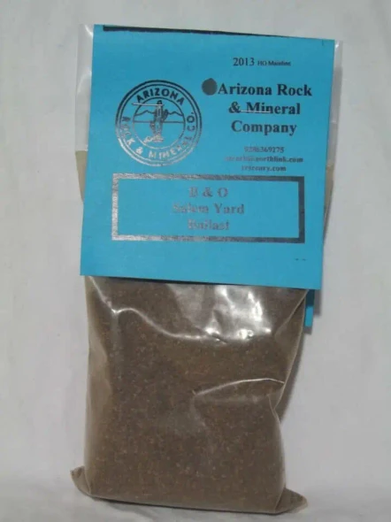 Arizona Rock and Mineral 2013 - BNO Rail Yd Powder (12 Oz Bag)  - HO Scale