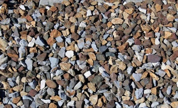 Arizona Rock and Mineral 2015 - BNO Rip/Rap (12 Oz Bag)  - Multi Scale