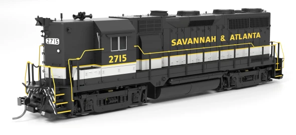 Broadway Limited 10017 - EMD GP35 (DCC and Sound) Savannah & Atlanta Railway (S&A) 2715 - HO Scale
