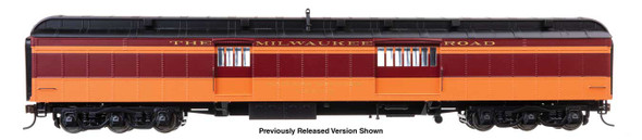 PRE-ORDER: Walthers Proto 920-17516 - 70' Heavyweight Baggage Car Milwaukee Road (MILW) 1081 - HO Scale