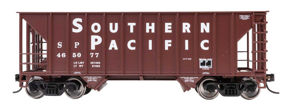 PRE-ORDER: Walthers Mainline 910-56646 - 34' Greenville 100-Ton 2-Bay Hopper Southern Pacific (SP) 465077 - HO Scale