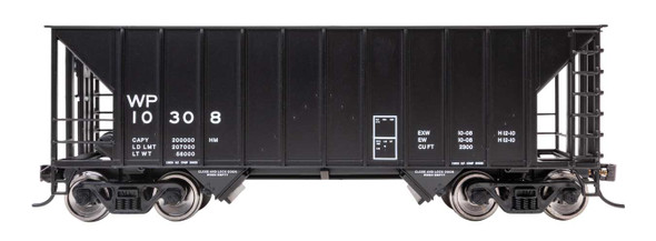 PRE-ORDER: Walthers Mainline 910-56650 - 34' Greenville 100-Ton 2-Bay Hopper Western Pacific (WP) 10308 - HO Scale