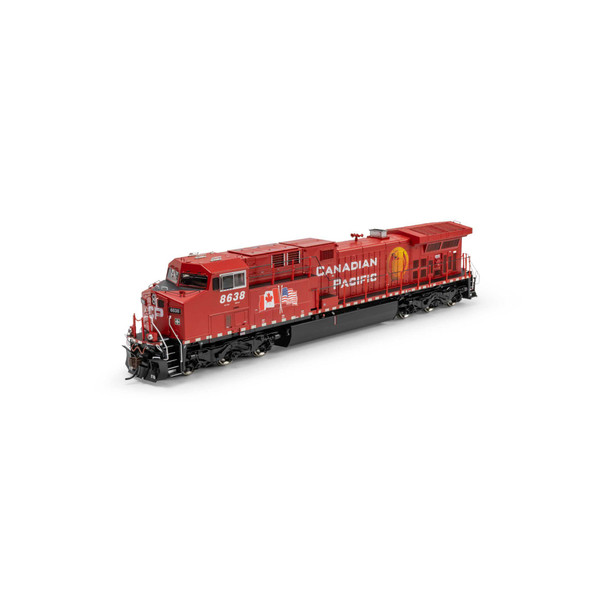 Athearn Genesis 2064 - GE AC4400CW (DCC and Sound) Canadian Pacific (CP) 8638 'Dual Flags' - HO Scale