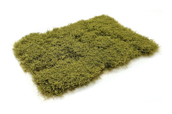 Lars op't Hof 07.76 - 6-12mm (0.23-0.47") Bushes olive green - low (5 7/8" x 8 ¼" sheet)  - Multi Scale
