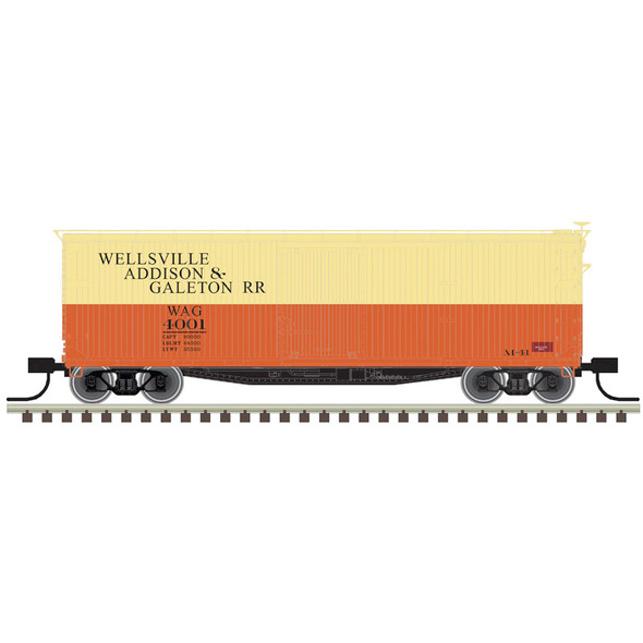 PRE-ORDER: Atlas Master 50007965 - USRA Double Sheathed Box Car Wellsville, Addison & Galeton  4001 - N Scale