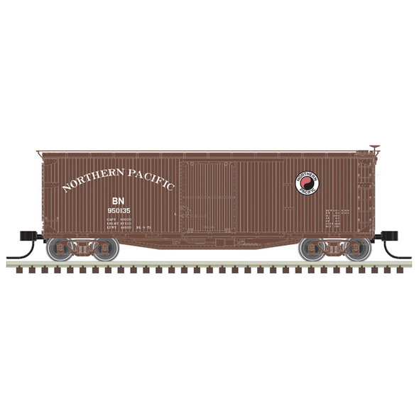 PRE-ORDER: Atlas Master 50007957 - USRA Double Sheathed Box Car Burlington Northern (BN) 950135 (ex-NP patch out) - N Scale