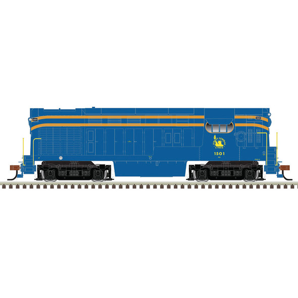 PRE-ORDER: Atlas Master Silver 40006640 - FM H15-44 (DC Silent) Central of New Jersey (CNJ) 1501 - N Scale