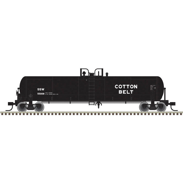 PRE-ORDER: Atlas Master 20008294 - 20,700 Gallon Tank Car Cotton Belt St. Louis Southwestern (SSW) 55010 - HO Scale