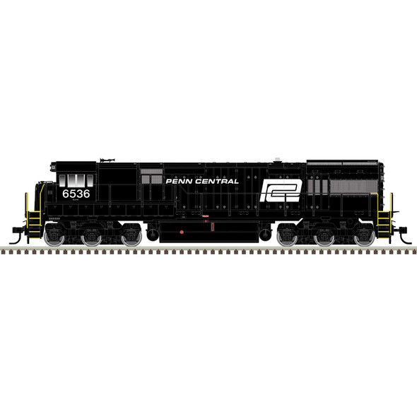 PRE-ORDER: Atlas Master Silver 10005268 - GE U30C (DC Silent) Penn Central (PC) 6539 - HO Scale