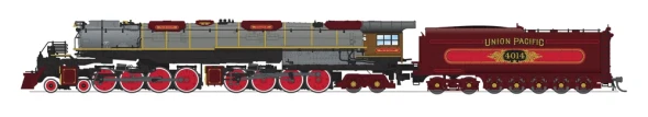PRE-ORDER: Broadway Limited 10686 - ALCo 4-8-8-4 Big Boy (Paragon4 Sound/DC/DCC/Smoke) Union Pacific (UP) Ornate 1800's Fantasy Paint - N Scale