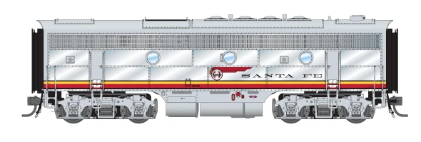 PRE-ORDER: Broadway Limited 10534 - EMD F3B (DCC and Sound) Atchison, Topeka and Santa Fe (ATSF) 34B - HO Scale