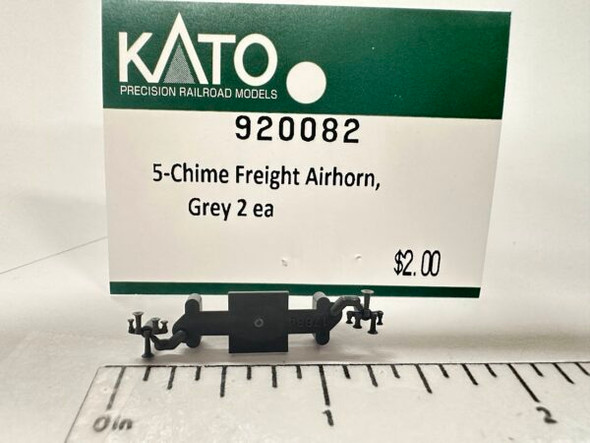 Kato 920082 - 5-Chime Freight Airhorn, Grey  - N Scale