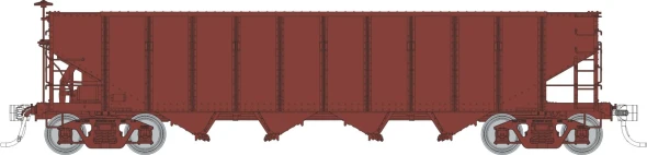 PRE-ORDER: Rapido 1137097 - H21A 4-Bay Hopper Unlettered  - HO Scale
