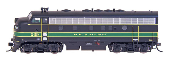 PRE-ORDER: InterMountain 49065(S)-08 - EMD F7A (DCC and Sound) Reading (RDG) 281 - HO Scale