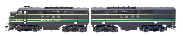 PRE-ORDER: InterMountain 49223(S)-07 - EMD FT A+B Set (DCC and Sound) Reading (RDG) 255  A/B - HO Scale