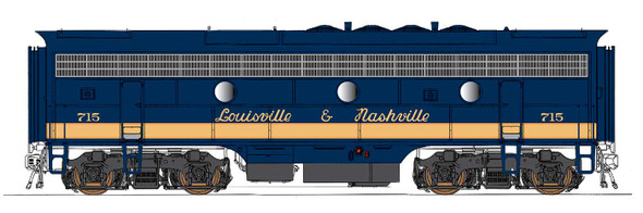 PRE-ORDER: InterMountain 495131-01 - EMD F7B (DCC without Sound) Louisville & Nashville (L&N) 715 - HO Scale