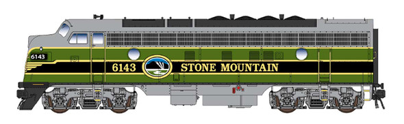 PRE-ORDER: InterMountain 49980-02 - EMD FP7 (DCC without Sound) Stone Mountain 6147 - HO Scale