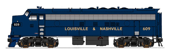 PRE-ORDER: InterMountain 499101(S)-01 - EMD FP7 (DCC and Sound) Louisville & Nashville (L&N) 609 - HO Scale