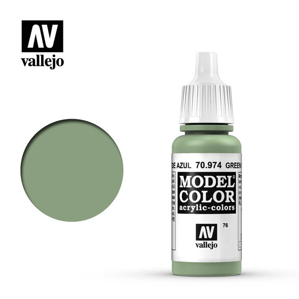 Vallejo Model Color #76 17ml - 70-974 Green Sky