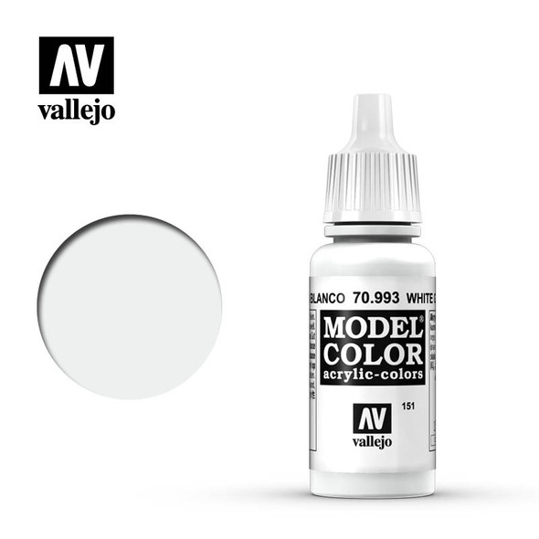Vallejo Model Color #151 17ml - 70-993 - White Grey