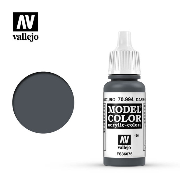 Vallejo Model Color #166 17ml - 70-994 - Dark Grey