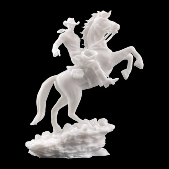 Model Scenery World N174 - Lone Ranger – Museum-Quality Scale Model with Display Base  - N Scale