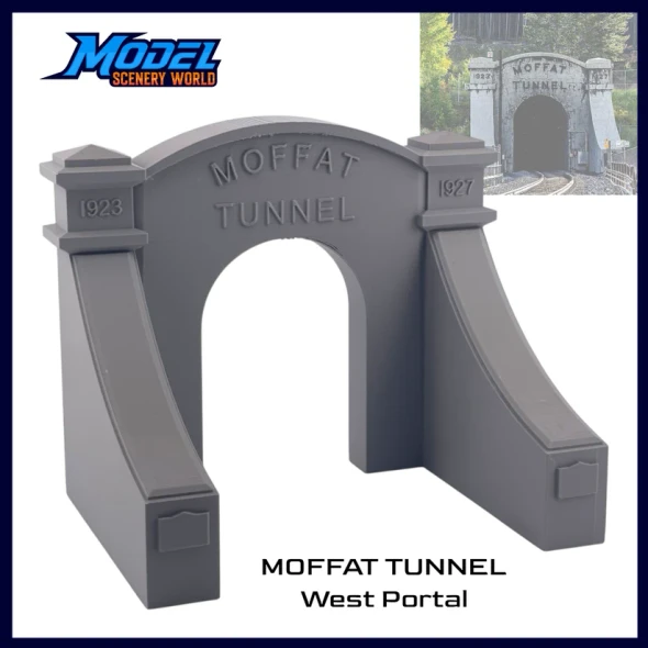 Model Scenery World HO109 - Moffat Tunnel - West Portal  - HO Scale