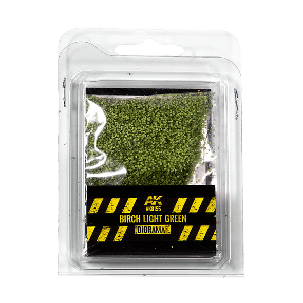 AK Interactive 8155 - Birch Light Green Leaves - 28mm (Bag 7 grams)  - Multi Scale
