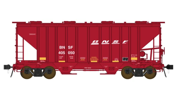Class One Model Works FC01004 - PS 3000CD Two-Bay Hopper Car BNSF 405004 - HO Scale