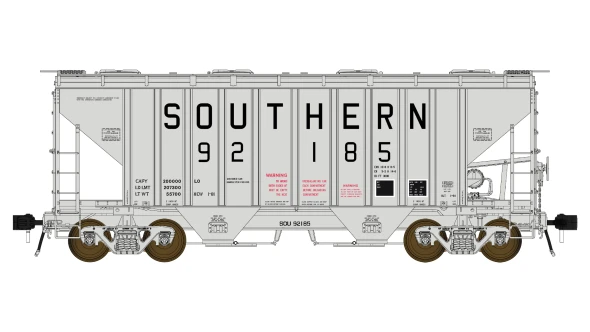 Class One Model Works FC01032 - PS 3000CD Two-Bay Hopper Car Southern (SOU)  92367 - HO Scale
