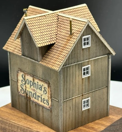 Mudd Creek Models 059N - Sophia’s Sundries  - N Scale Kit